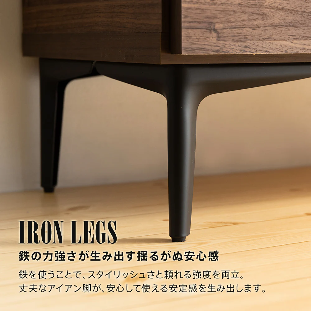 日本製 テレビ台 完成品 幅120cm 幅160cm ローボード 白 木目調 収納 テレビボード おしゃれ [BOSTON] - Image 10