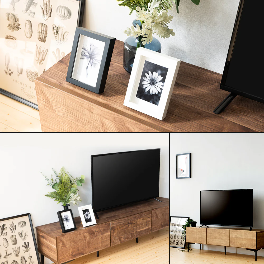 日本製 テレビ台 完成品 幅120cm 幅160cm ローボード 白 木目調 収納 テレビボード おしゃれ [BOSTON] - Image 26