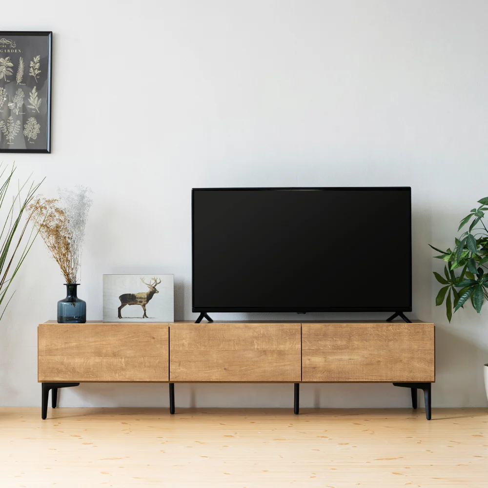 日本製 テレビ台 完成品 幅120cm 幅160cm ローボード 白 木目調 収納 テレビボード おしゃれ [BOSTON] - Image 32