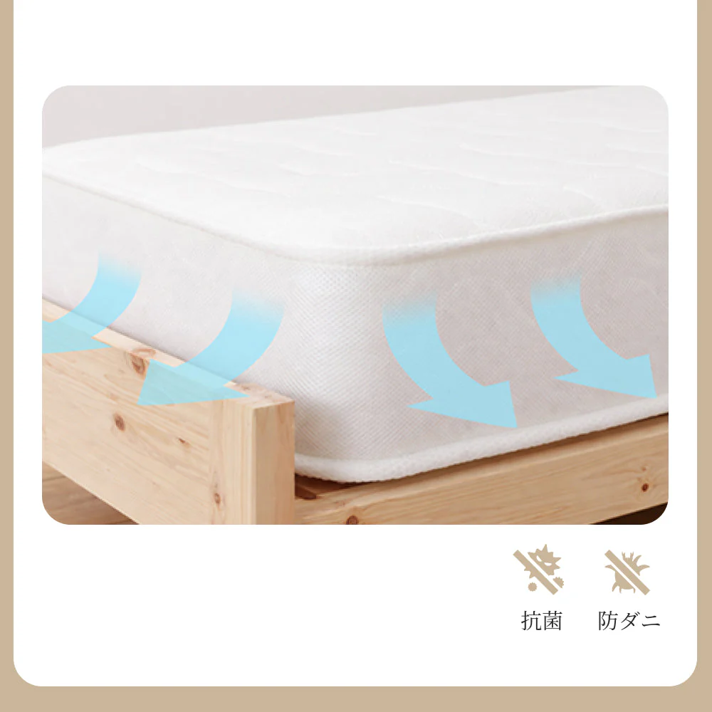 NERERU 包み込む寝心地 ポケットコイルマットレス - Image 13